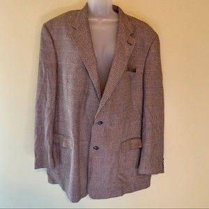 Vintage Burberry Blazer, Size 48XL
